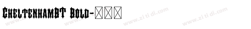 CheltenhamBT Bold字体转换 CheltenhamBT Bold字体转换